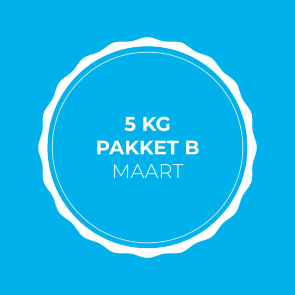 5 kg vleespakket B - maart